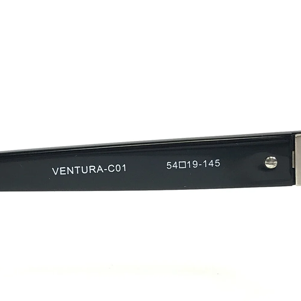 Public Eyeworks Eyeglasses Frames VENTURA-C01 Black Tortoise Rectangle 54-19-145